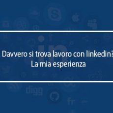 trovare lavoro con linkedin