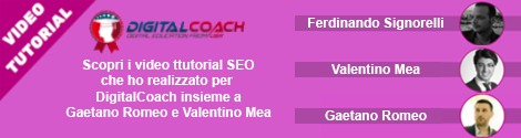 corso seo