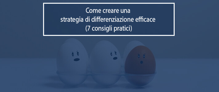 strategia di differenziazione